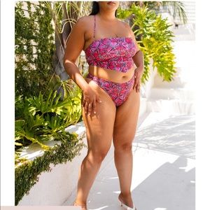 Toluca swim- midi bottoms papillon